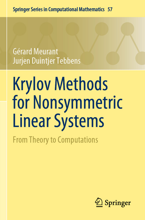 Krylov Methods for Nonsymmetric Linear Systems - Gérard Meurant, Jurjen Duintjer Tebbens