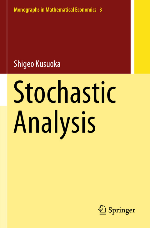 Stochastic Analysis - Shigeo Kusuoka