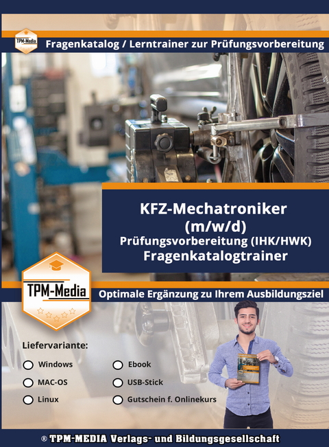 KFZ-Mechatroniker (Windows) Fragenkatalogtrainer mit über 1500 Lernfragen - Thomas Mueller