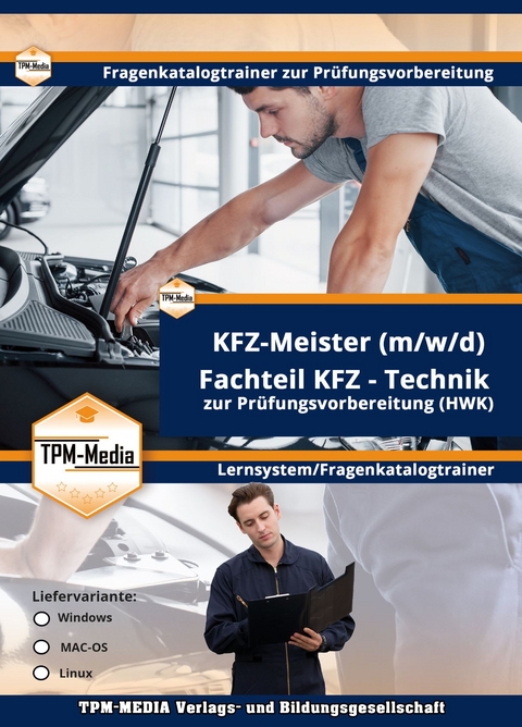 KFZ-Meister Fachteil- KFZ (Windows) Fragenkatalogtrainer mit über 1540 Lernfragen - Thomas Mueller