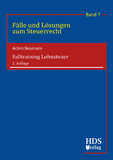 Falltraining Lohnsteuer - Neumann, Achim
