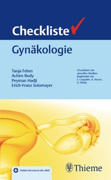 Checkliste Gynäkologie - 