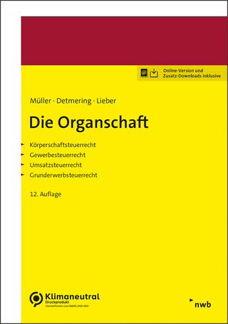 Die Organschaft - Thomas Müller; Marcel Detmering; Bettina Lieber