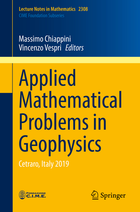 Applied Mathematical Problems in Geophysics - 