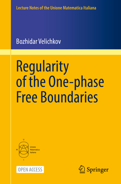 Regularity of the One-phase Free Boundaries - Bozhidar Velichkov