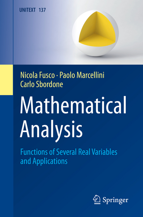 Mathematical Analysis - Nicola Fusco, Paolo Marcellini, Carlo Sbordone