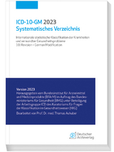 ICD-10-GM 2023 Systematisches Verzeichnis - Auhuber, Thomas