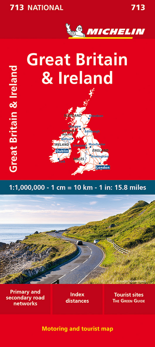 Great Britain & Ireland 2023 - Michelin National Map 713 - Michelin