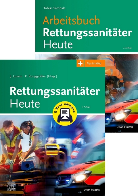 Rettungssanitäter Heute + Arbeitsbuch Rettungssanitäter Heute, Set - Tobias Sambale