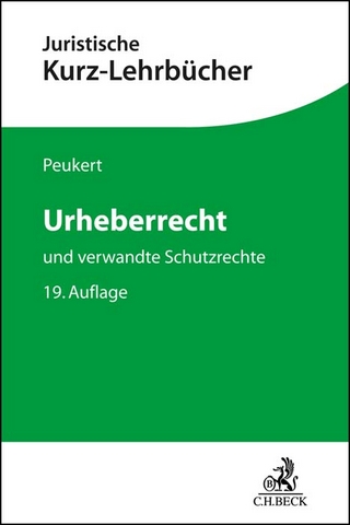 Urheberrecht - Heinrich Hubmann; Manfred Rehbinder; Alexander Peukert