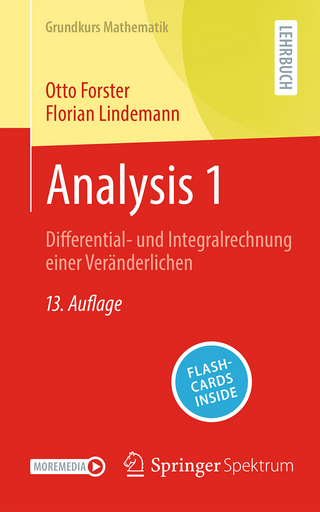 Analysis 1 - Otto Forster; Florian Lindemann