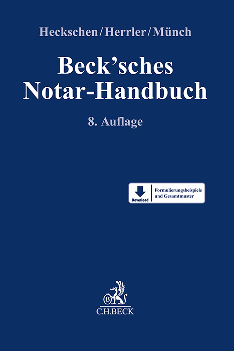Beck'sches Notar-Handbuch - 