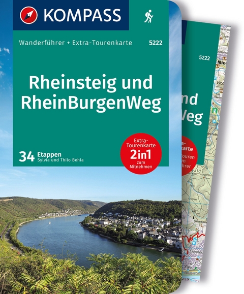 Rheinsteig und RheinBurgenWeg - Silvia Behla, Thilo Behla