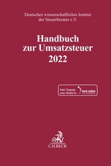 Handbuch zur Umsatzsteuer 2022 - 