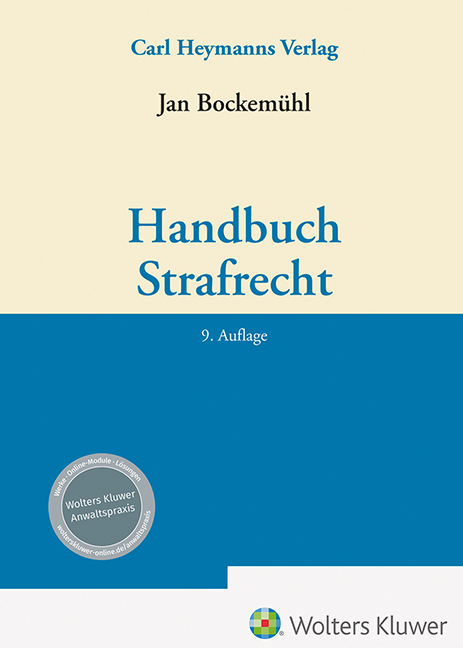 Handbuch Strafrecht - 