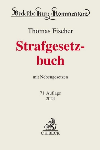 Strafgesetzbuch - Thomas Fischer