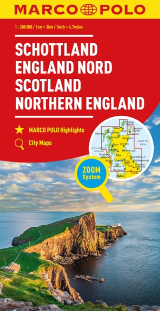 MARCO POLO Regionalkarte Schottland, England Nord 1:300.000 - 