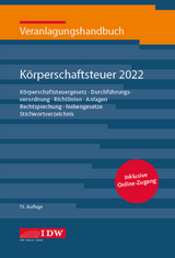 Veranlagungshandb. Körperschaftsteuer 2022, 73. A.