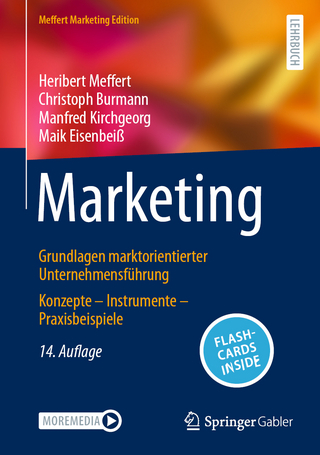 Marketing - Heribert Meffert; Christoph Burmann; Manfred Kirchgeorg