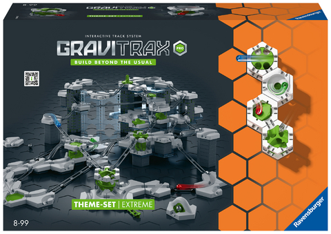 Ravensburger GraviTrax PRO Theme-Set Extreme 22432 - GraviTrax Starterset für deine Kugelbahn - Murmelbahn und Konstruktionsspielzeug ab 8 Jahren, alleine bespielbar