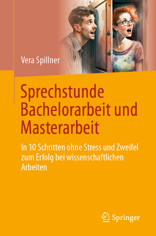 Sprechstunde Bachelorarbeit und Masterarbeit - Vera Spillner