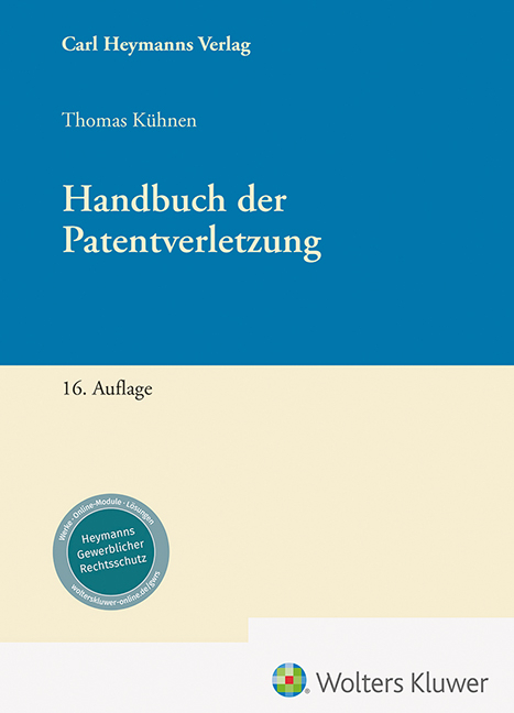 Handbuch der Patentverletzung - Thomas Kühnen