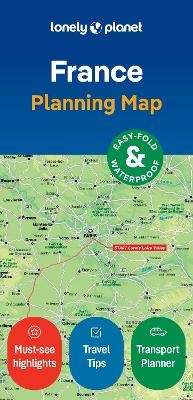 Lonely Planet France Planning Map - Lonely Planet