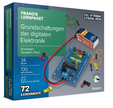 Das Franzis Lernpaket Grundschaltungen der digitalen Elektronik - Burkhard Kainka