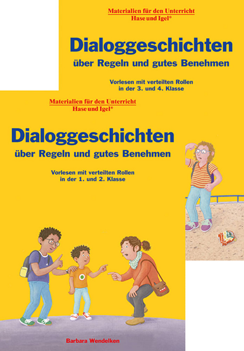 Kombipaket Dialoggeschichten über Regeln und gutes Benehmen - Barbara Wendelken