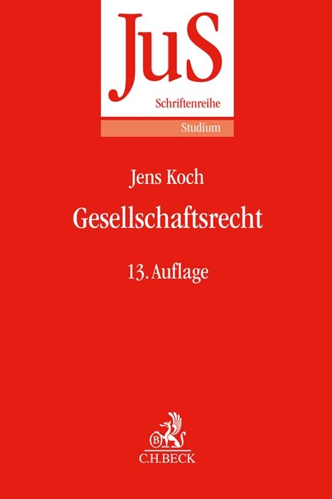 Gesellschaftsrecht - Jens Koch