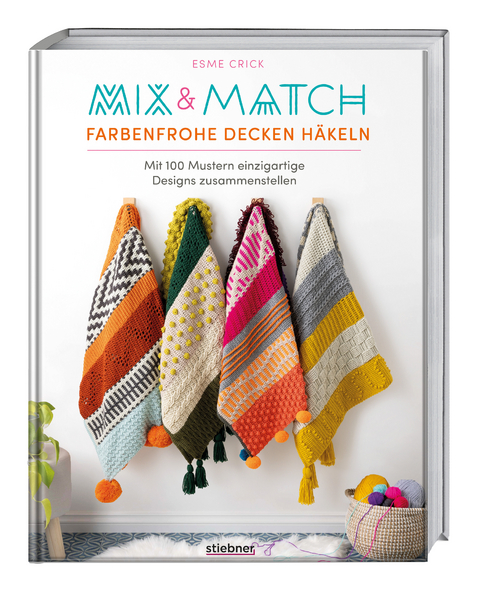Mix & Match - Farbenfrohe Decken häkeln - Esme Crick