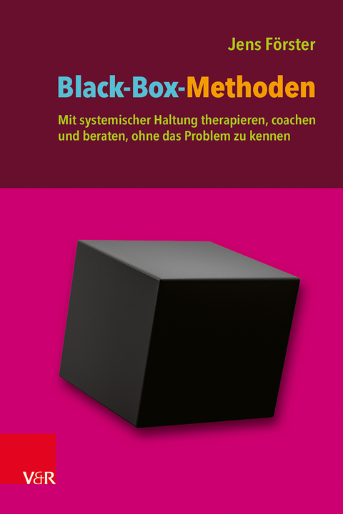 Black-Box-Methoden - Jens Förster