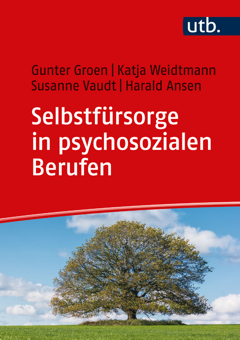 Selbstfürsorge in psychosozialen Berufen - Gunter Groen, Katja Weidtmann, Susanne Vaudt