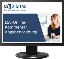 ESV-Online-Kommentar Abgabenordnung - Jahresabonnement - 