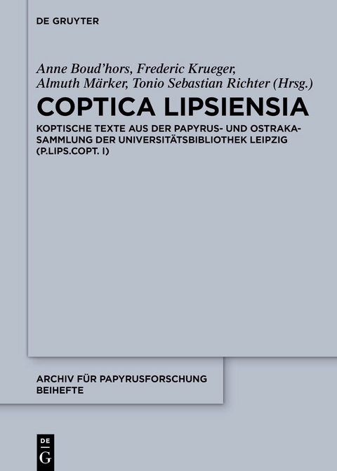 Coptica Lipsiensia - 