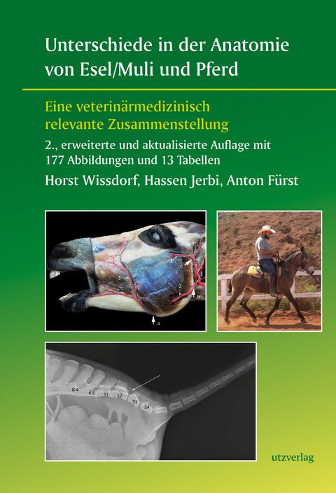 Unterschiede in der Anatomie von Esel/Muli und Pferd - Horst Wissdorf, Hassen Jerbi, Anton Fürst