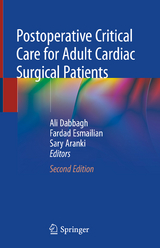 Postoperative Critical Care for Adult Cardiac Surgical Patients - 