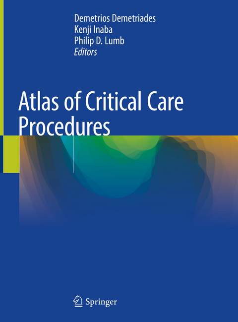 Atlas of Critical Care Procedures - 