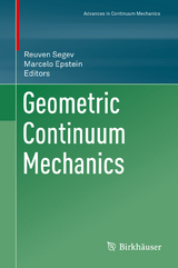 Geometric Continuum Mechanics - 