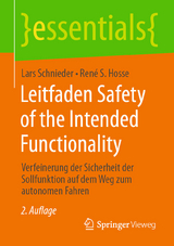 Leitfaden Safety of the Intended Functionality - Lars Schnieder, René S. Hosse