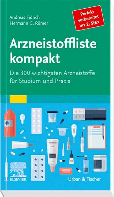 Arzneistoffliste Pharmakologie -  Andreas Fidrich,  Hermann Caspar Römer