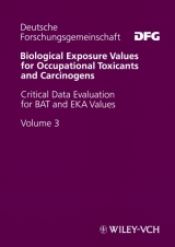 "The MAK-Collection for Occupational Health and Safety. Part II: BAT Value Documentations (DFG). (was ""Biological Exposure Values for Occupational Toxicants and Carcinogens: Critical Data Evaluation for BAT and EKA Values"" until Vol. 3)" - 