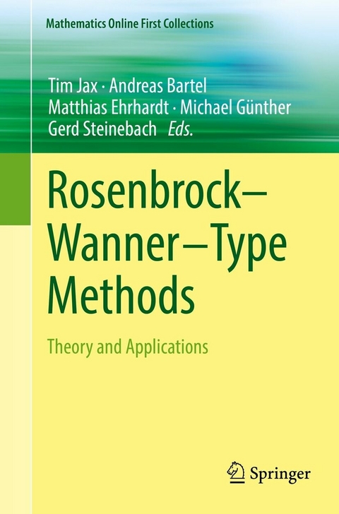 Rosenbrock-Wanner-Type Methods - 