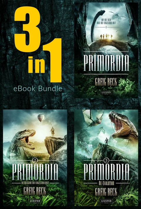 PRIMORDIA - Die komplette Reihe als Bundle -  Greig Beck