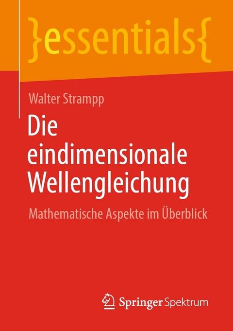 Die eindimensionale Wellengleichung - Walter Strampp