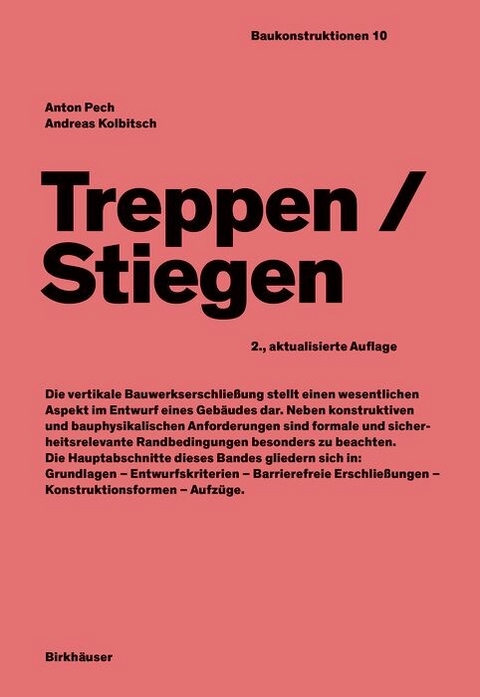 Treppen/Stiegen -  Anton Pech,  Andreas Kolbitsch