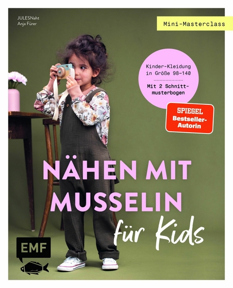 Mini-Masterclass – Nähen mit Musselin für Kids -  JULESNaht, Anja Fürer