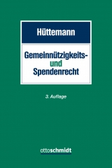 Gemeinnützigkeits- und Spendenrecht - Hüttemann, Rainer