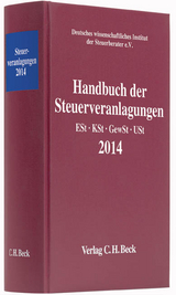 Handbuch der Steuerveranlagungen 2014 - Deutsches wissenschaftliches Institut der Steuerberater e.V.