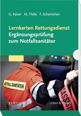 Lernkarten Rettungsdienst - Guido Kaiser, Matthias Thöle, Frank Scheinichen